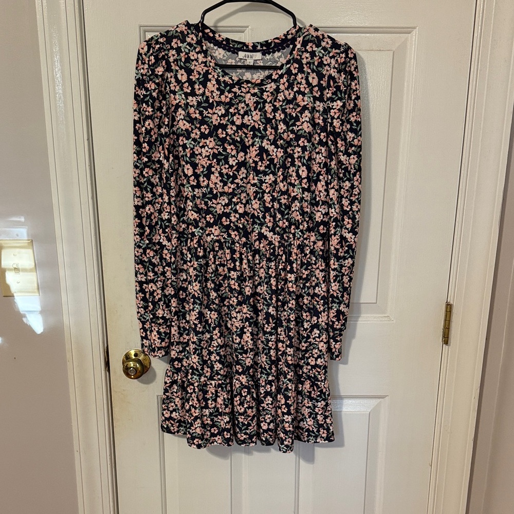 Floral Long Sleeve Dress